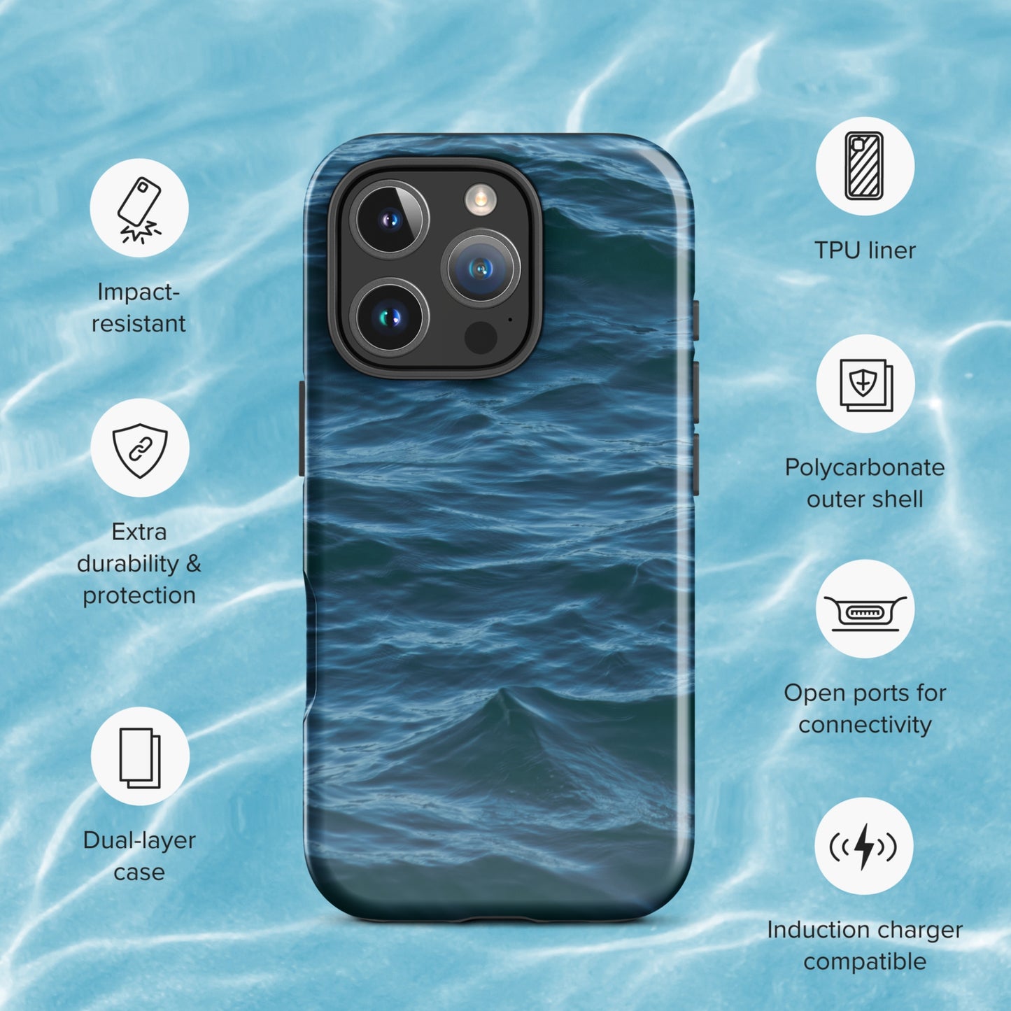 Phone Case: Texture of the Tide