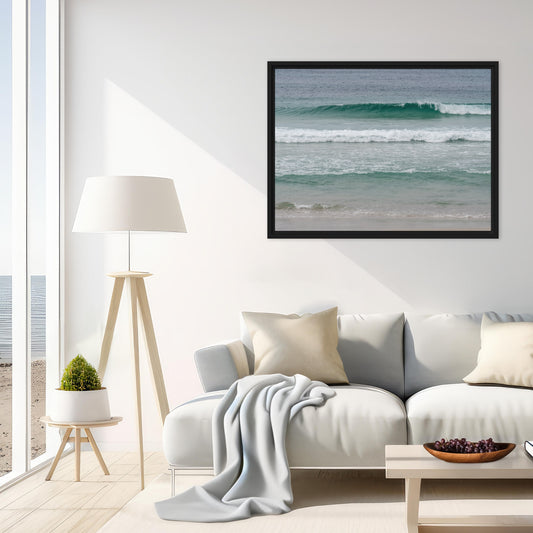 Glass Tide (Framed Canvas)