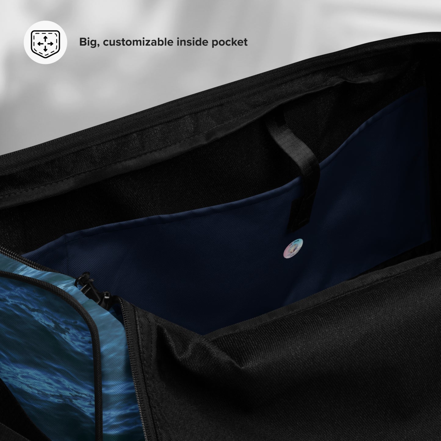 Duffel Bag: Texture of the Tide