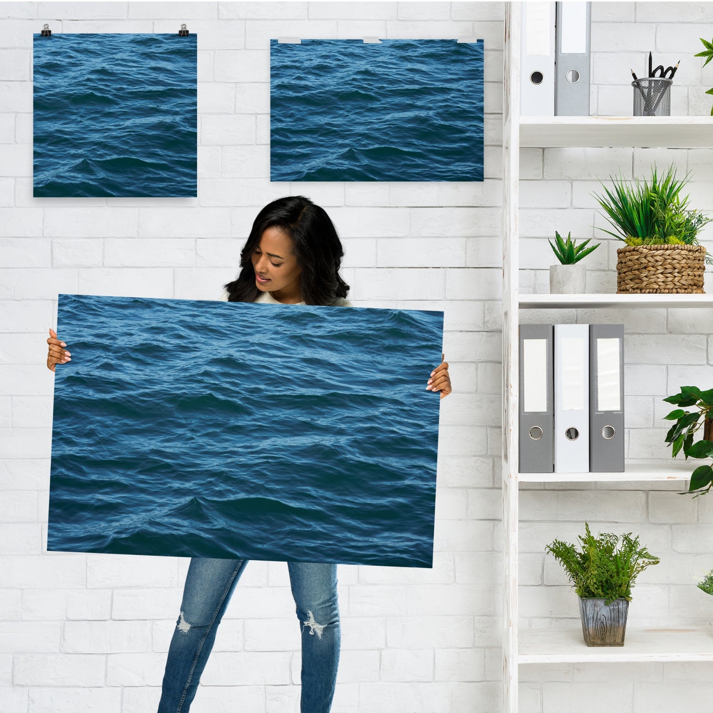 Signature Poster Print: Texture of the Tide