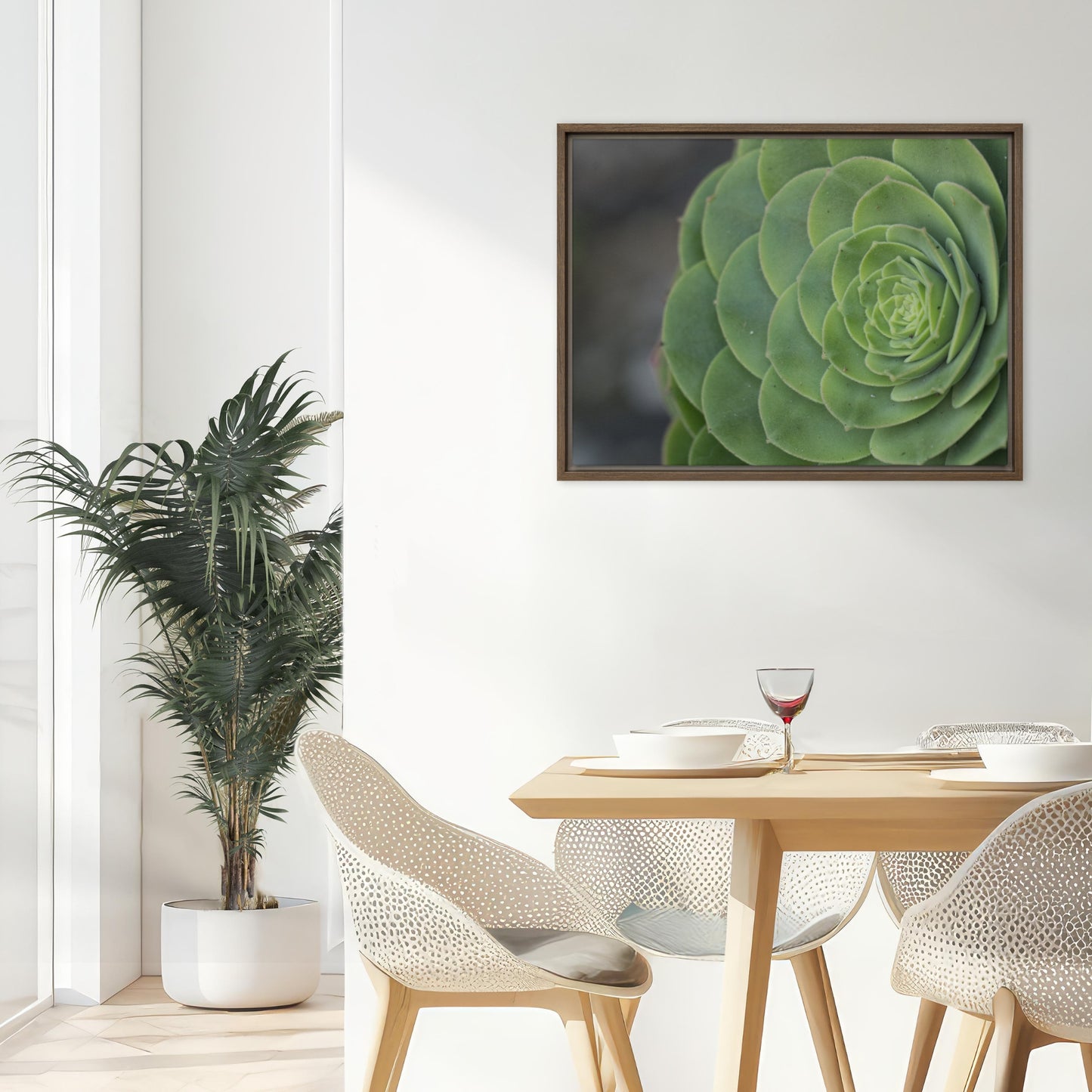 Serenity's Spiral (Framed Canvas)