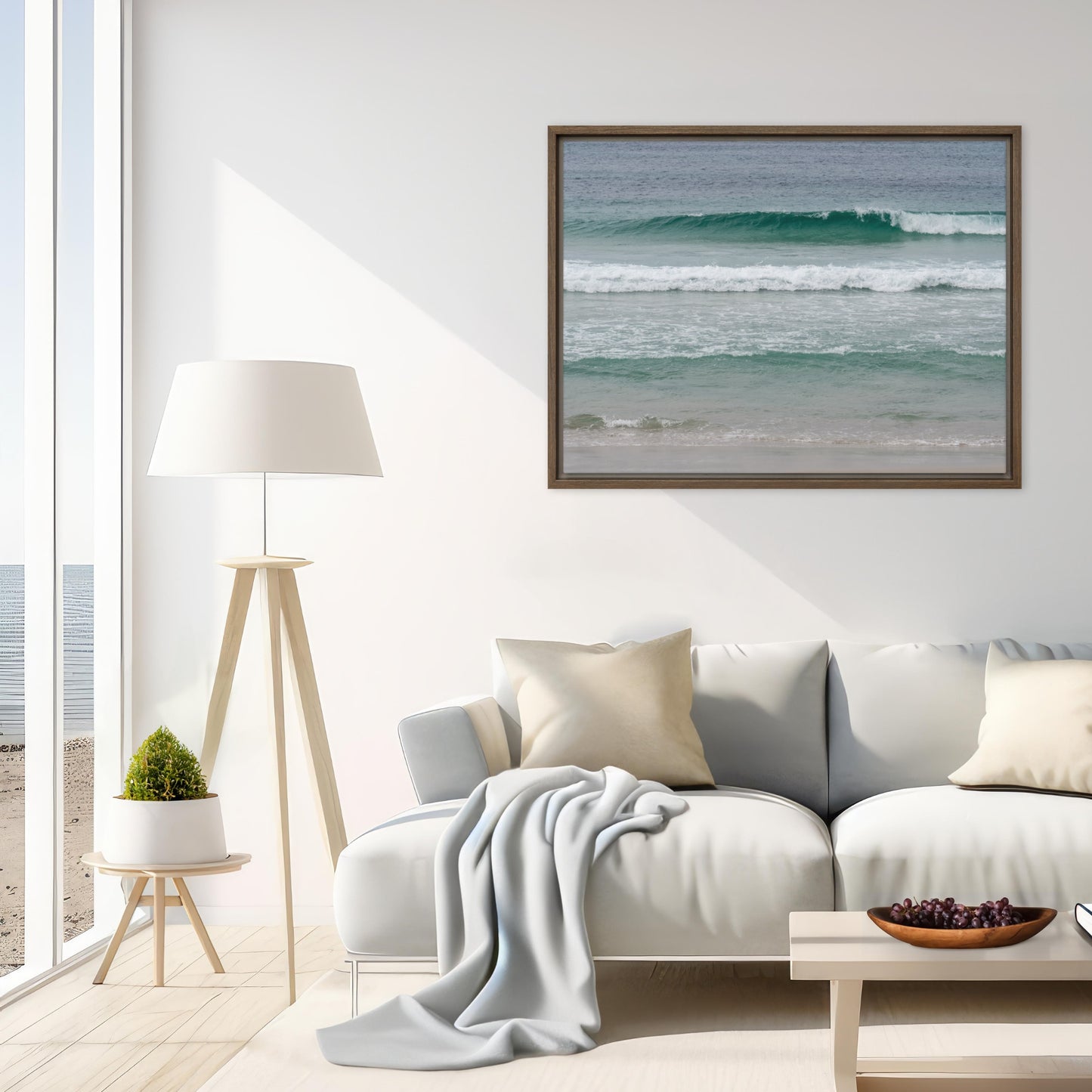 Framed Canvas: Stillwater Edge