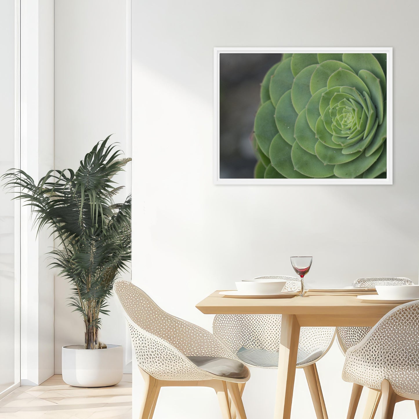 Serenity's Spiral (Framed Canvas)