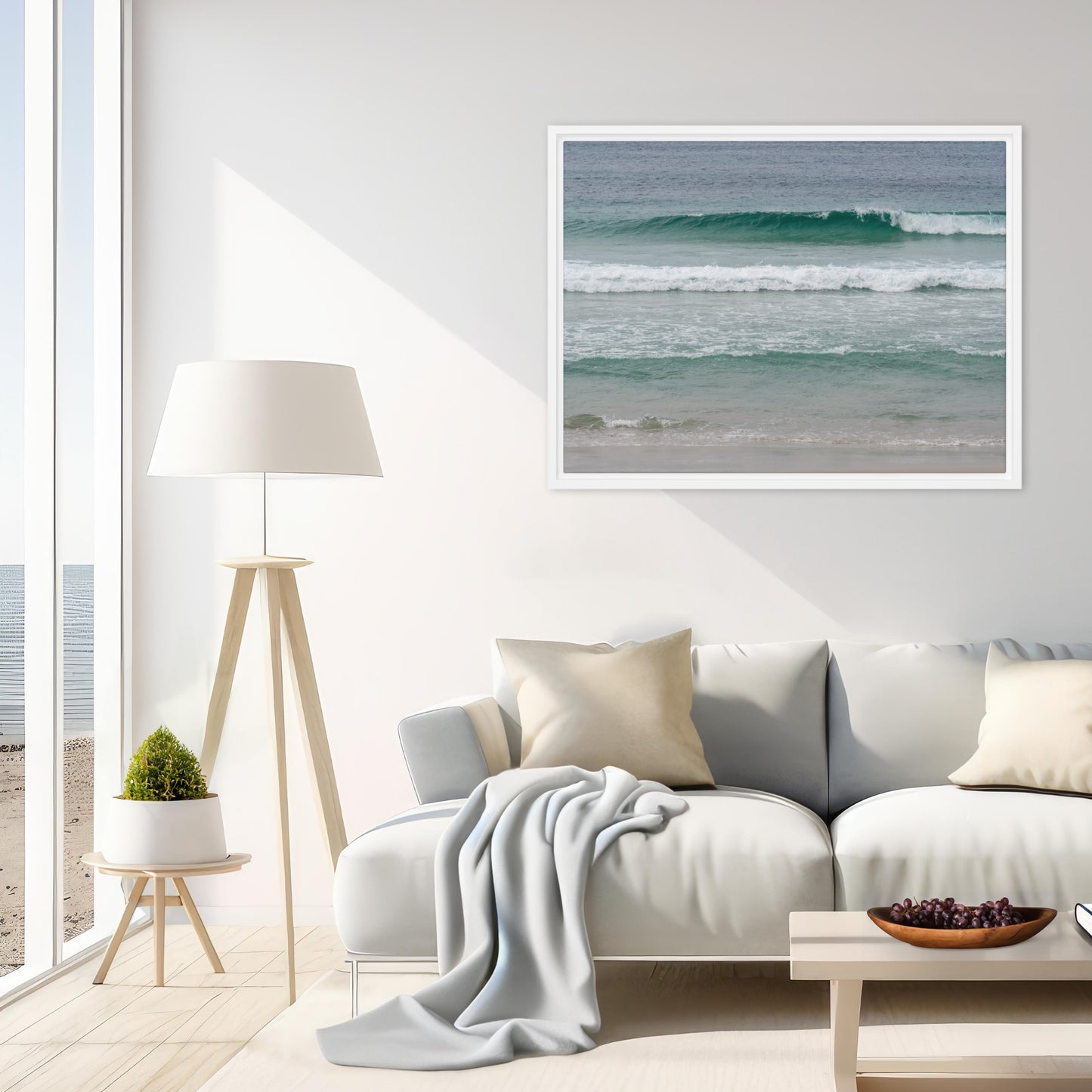 Framed Canvas: Stillwater Edge