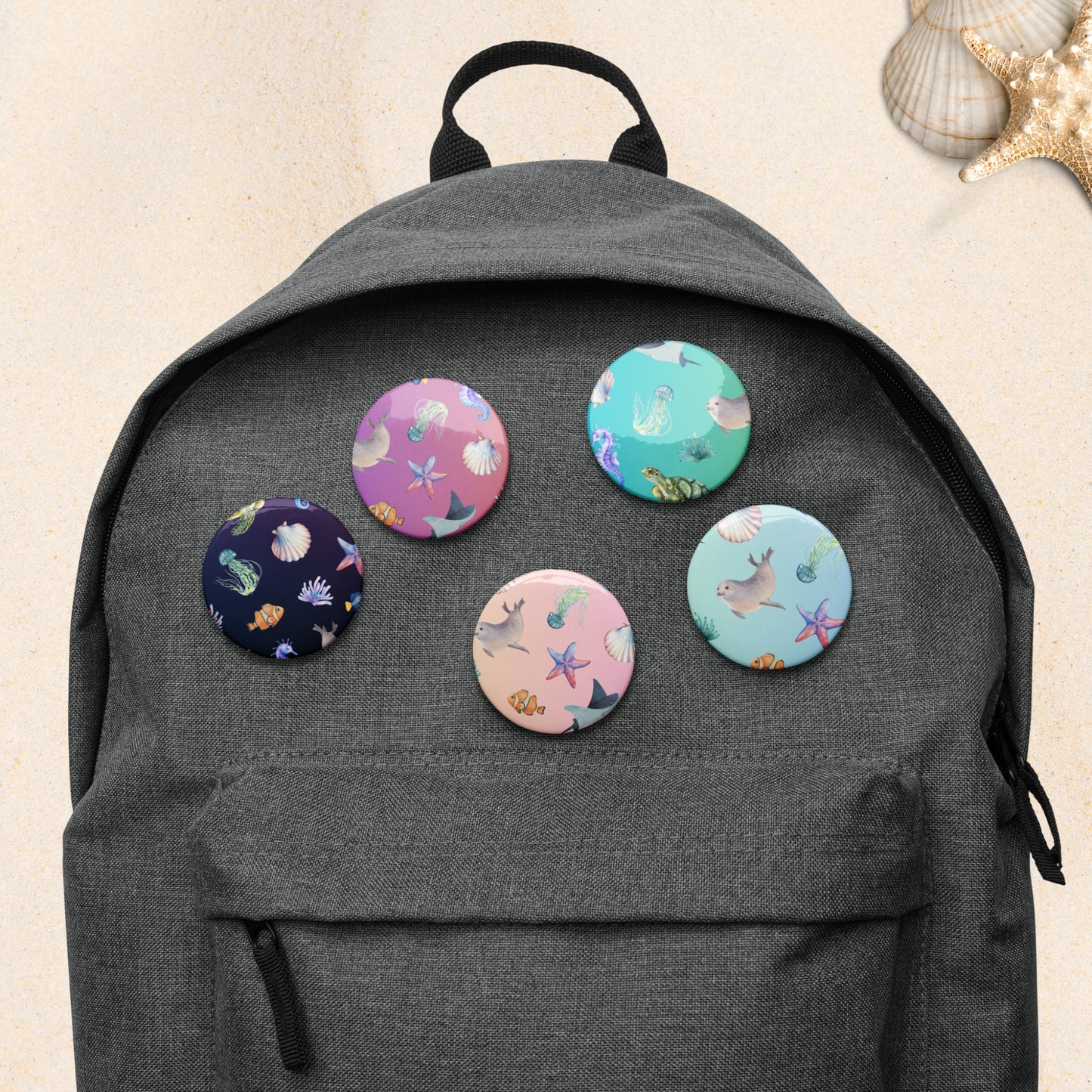 Pin Set: Pelagic Pals