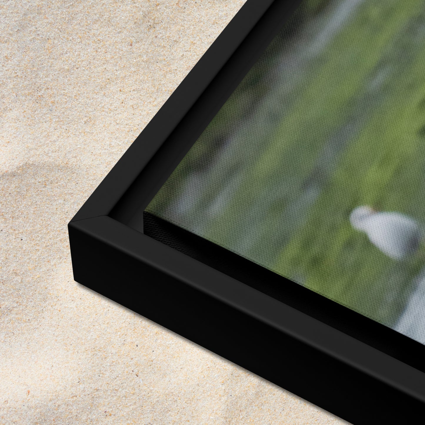 Framed Canvas: Seal It With A Kiss