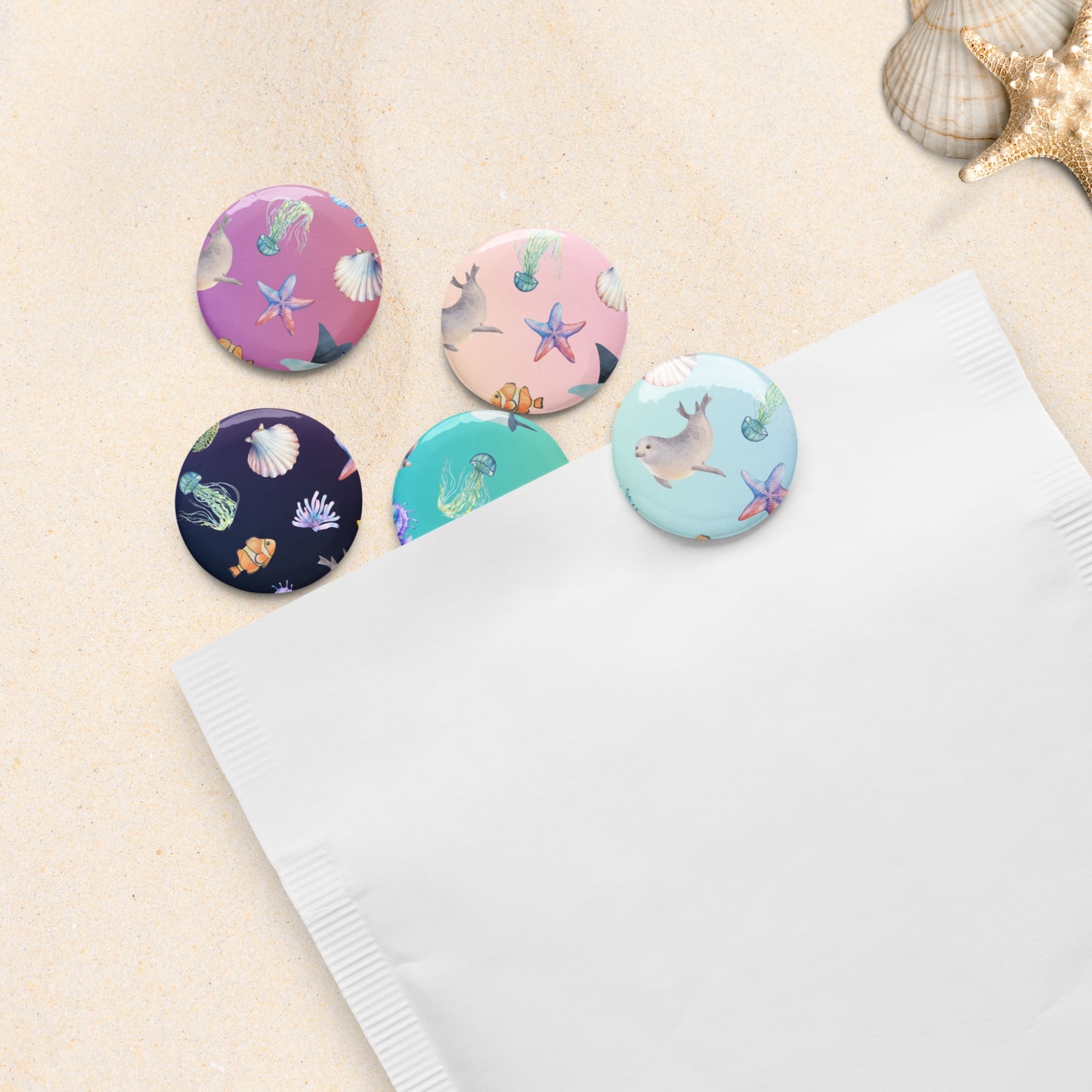Pin Set: Pelagic Pals