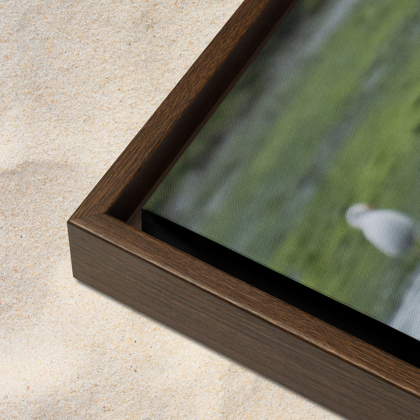 Framed Canvas: Seal It With A Kiss
