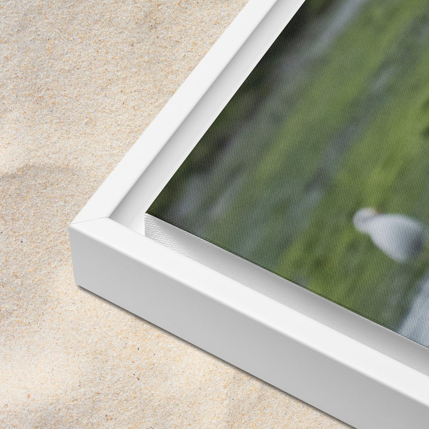 Framed Canvas: Seal It With A Kiss