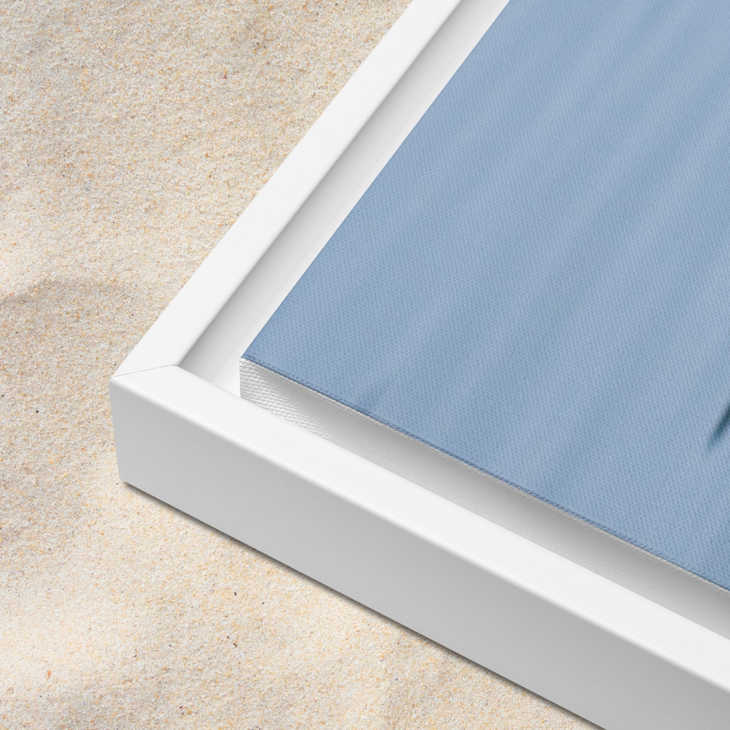 Framed Canvas: Tidal Tension