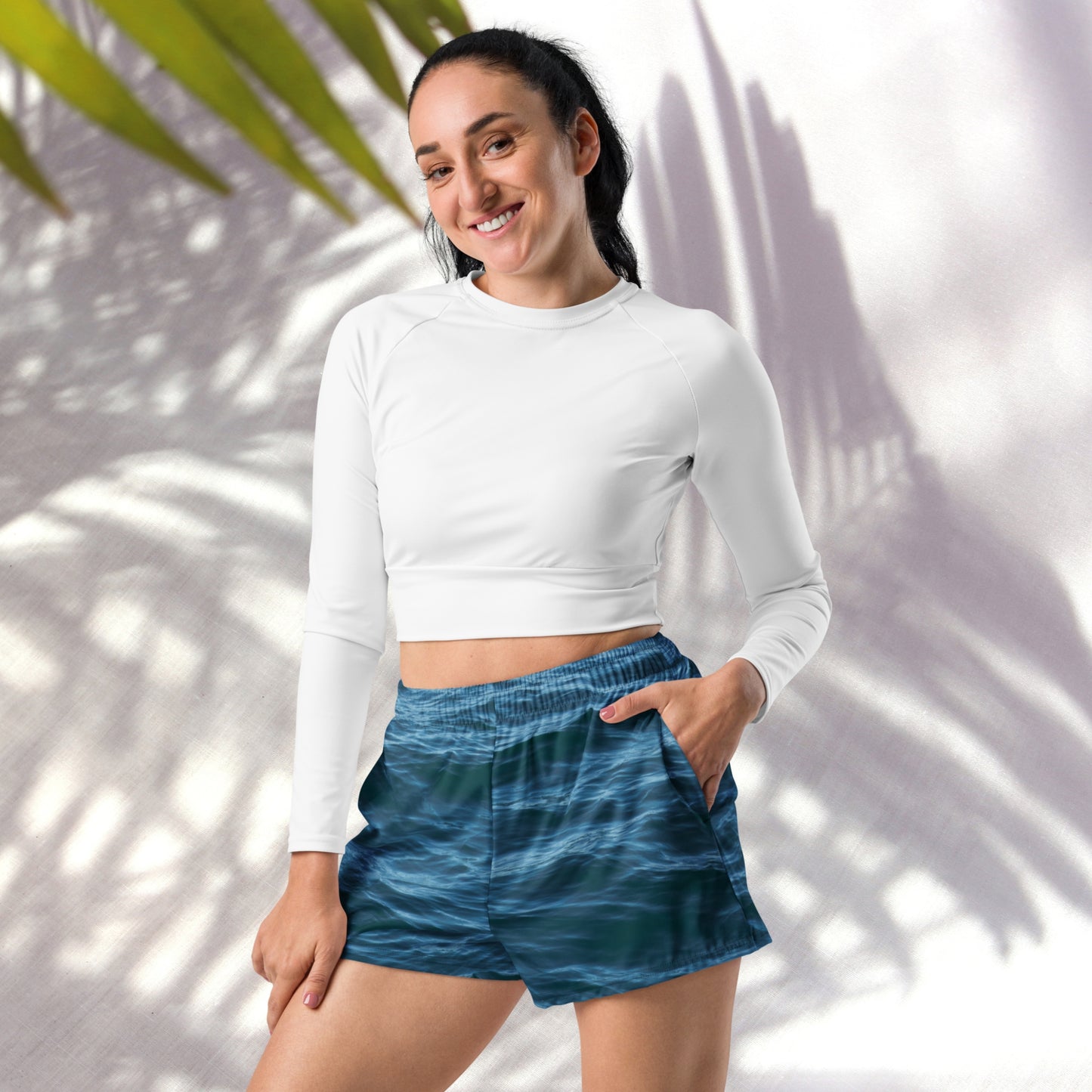 Unisex Shorts: Texture of the Tide