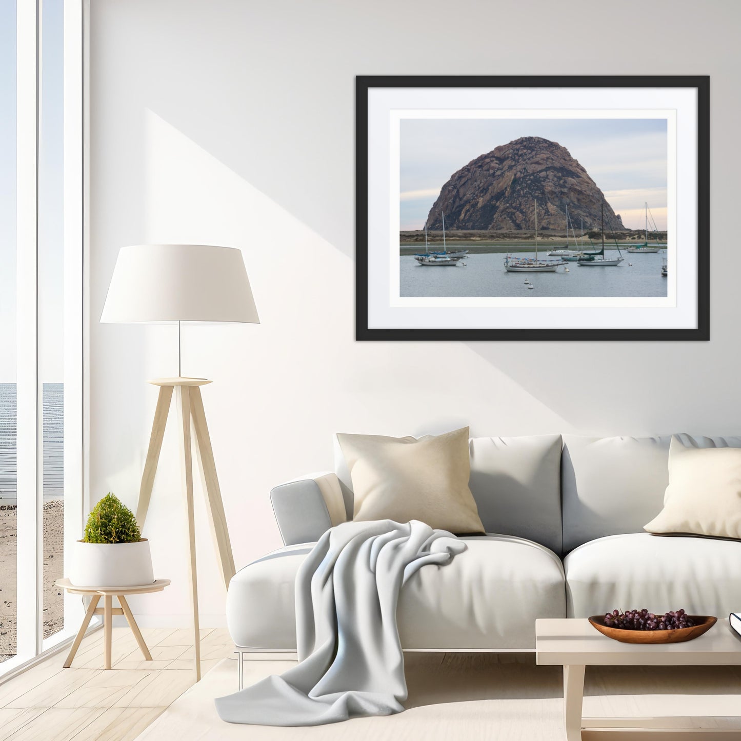 Framed Print with Mat: Baybound