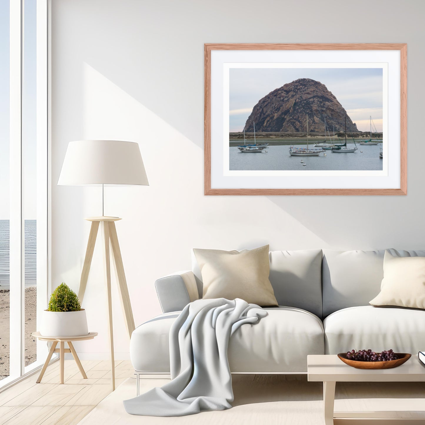 Framed Print with Mat: Baybound