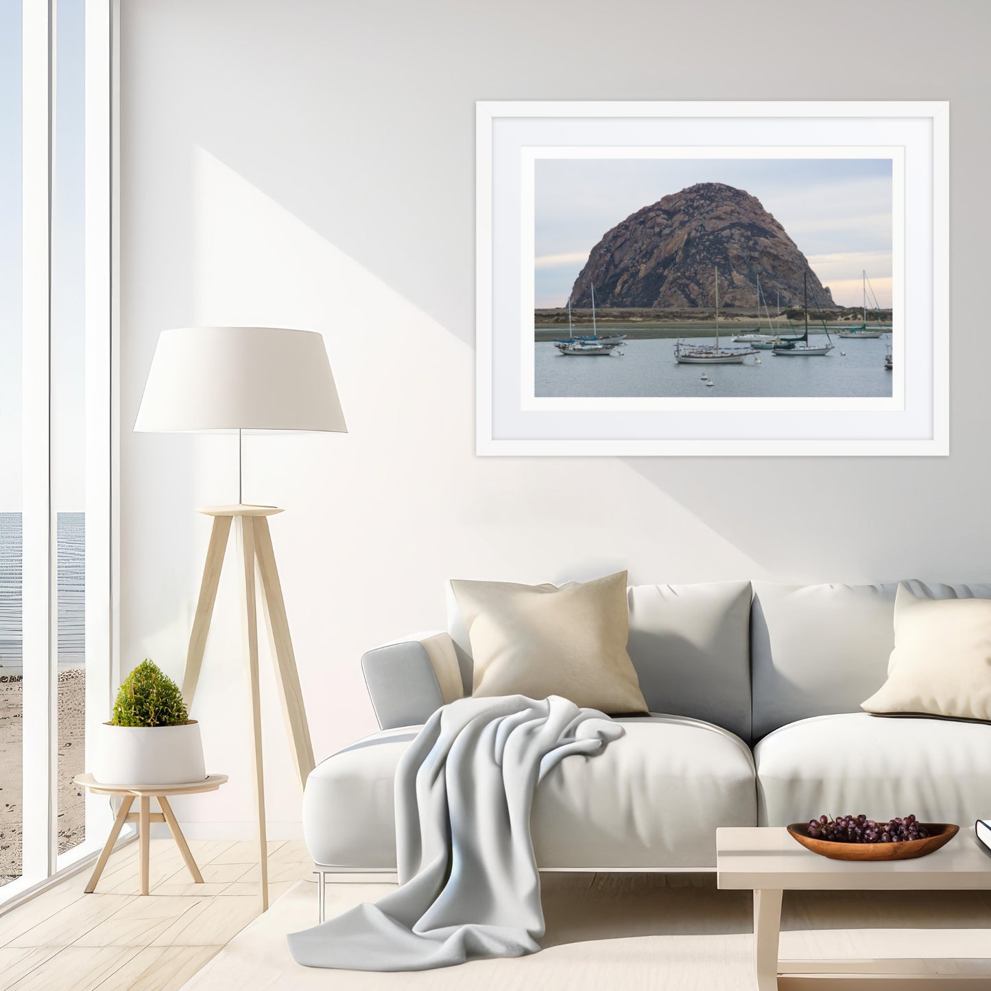 Framed Print with Mat: Baybound
