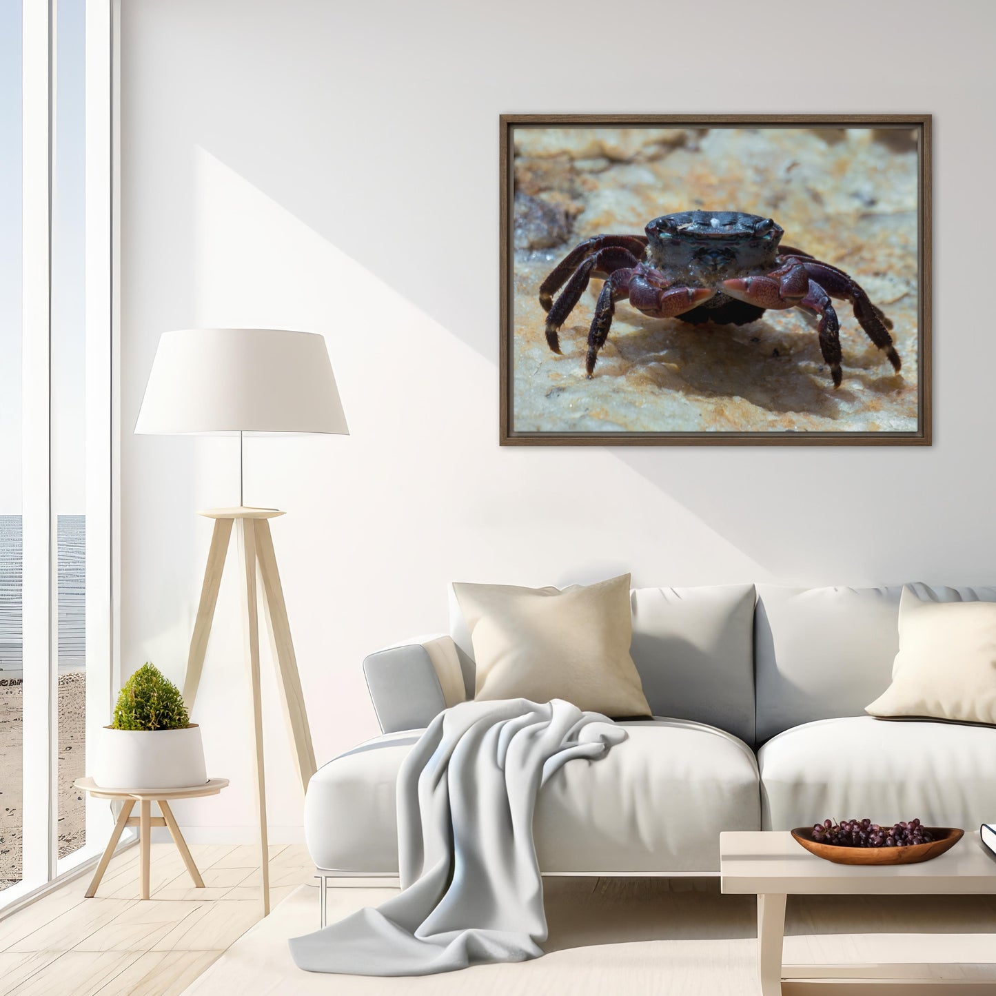 Framed Canvas: Between Bubbles
