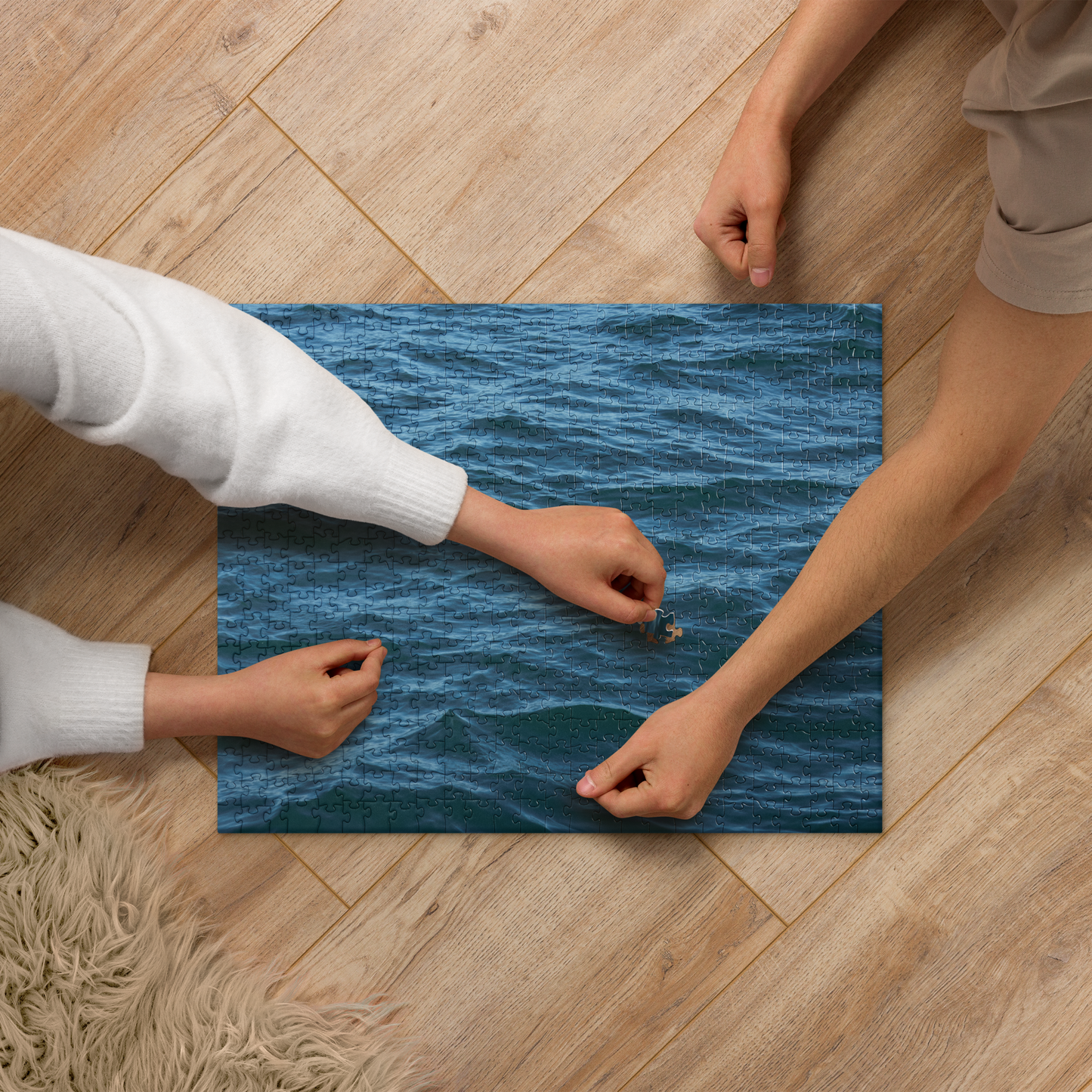 Puzzle: Texture of the Tide