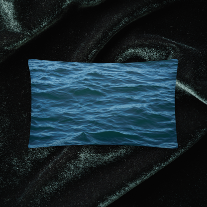 Throw Pillow: Texture of the Tides