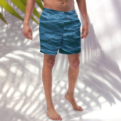 Recycled Swim Trunks: Texture of the Tide