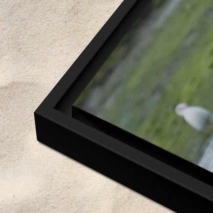 Framed Canvas: Seal It With A Kiss