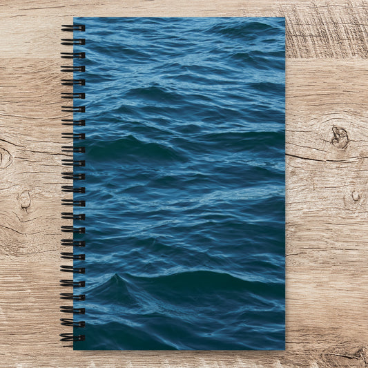 Spiral Notebook: Texture of the Tide