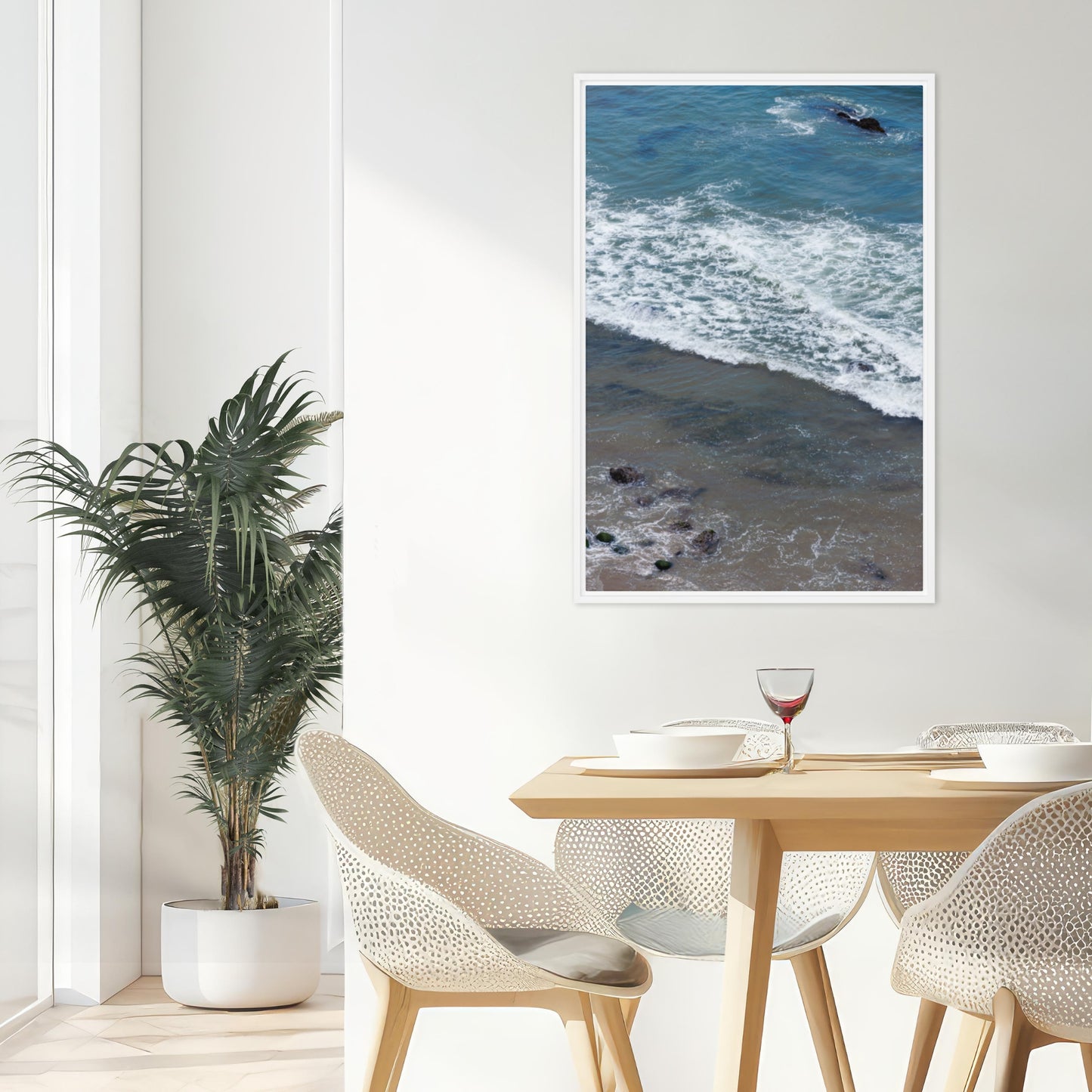 Drifted to Carpinteria (Framed Canvas)