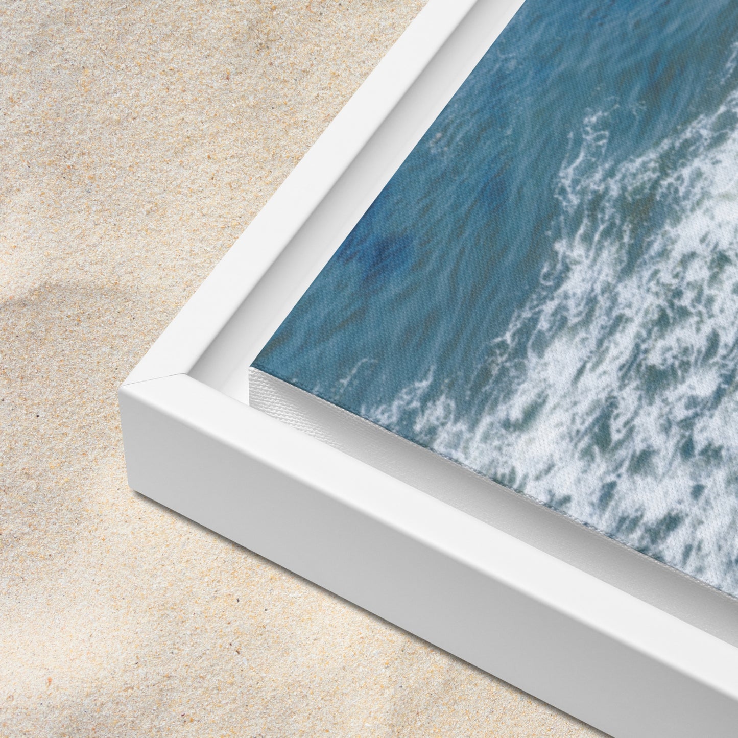 Drifted to Carpinteria (Framed Canvas)