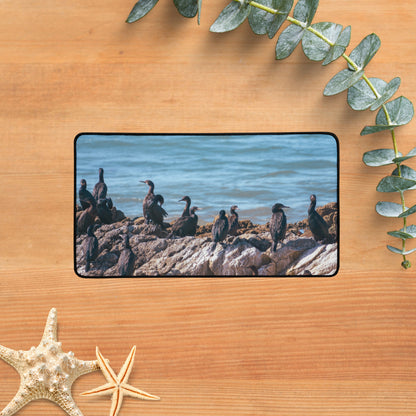 Desk Mat: Feathered Gathering