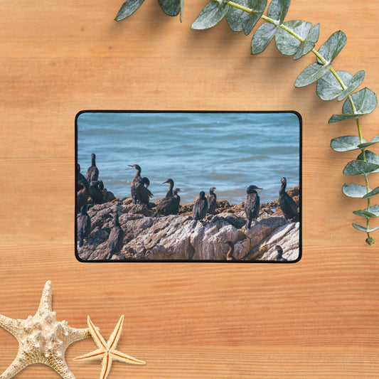 Desk Mat: Feathered Gathering
