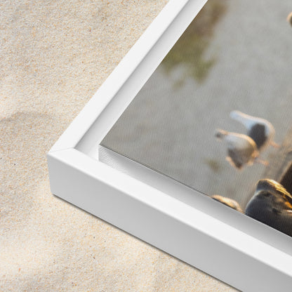 Just a Girl (Framed Canvas)