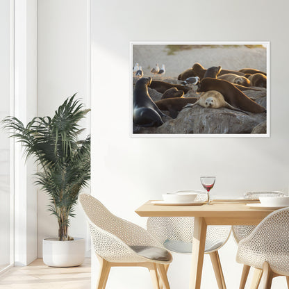 Just a Girl (Framed Canvas)