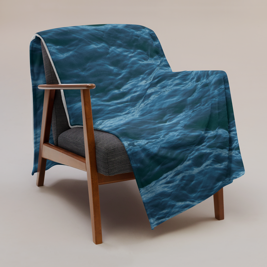 Throw Blanket: Texture of the Tide