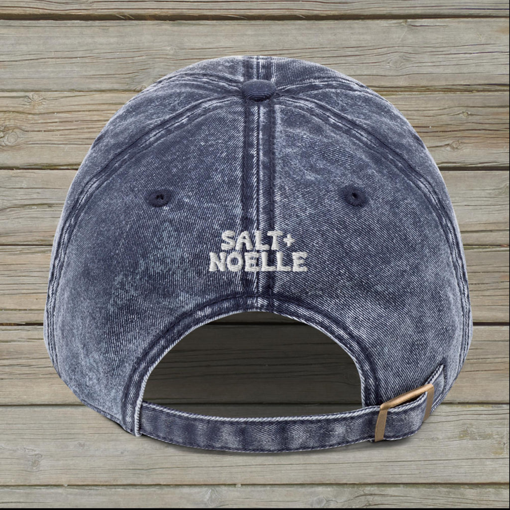 Embroidered Sea Lion Vintage Cap